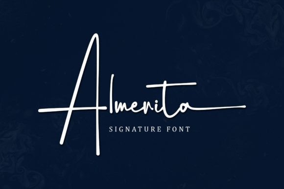 Almerita: A Delicate Script for Editorial Elegance