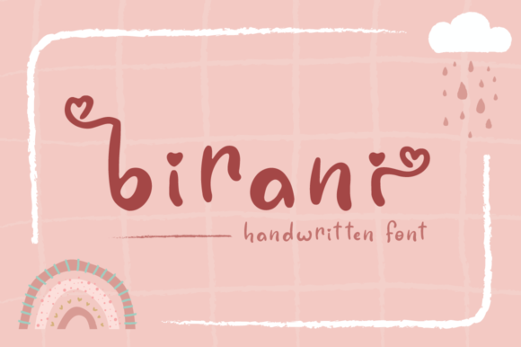 Birani: A Romantic Script Font for Handmade Labels & Wedding Designs