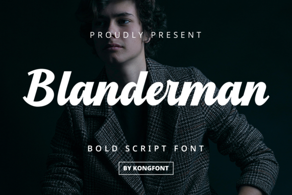 Blanderman: A Playful Script Font for Thoughtful Editorial Moments