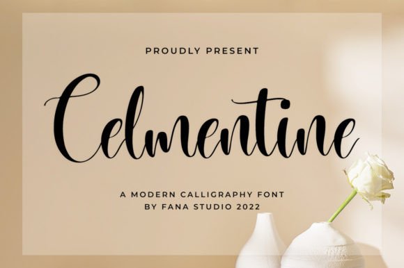 Celmentine Script Font for Small Business Branding