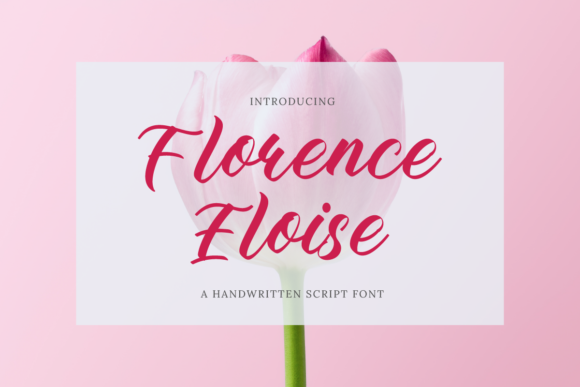 Florence Eloise: A Script Font That Makes Your Campaigns Instantly Recognizable