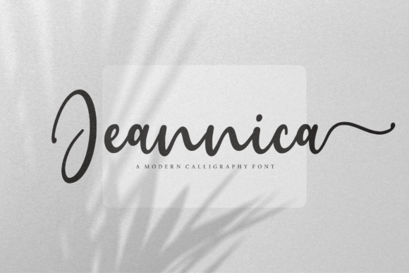 Jeannica: A Script Font That Elevates Campaign Design