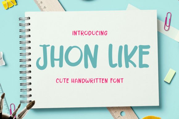 John Like: A Handwritten Font That Feels Human on Screen