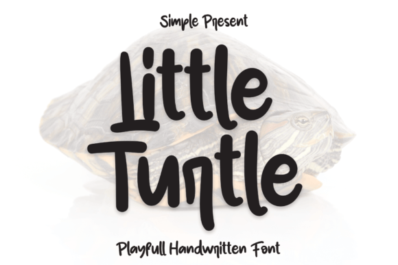 Little Turtle: A Handwritten Font for Creative Crafters