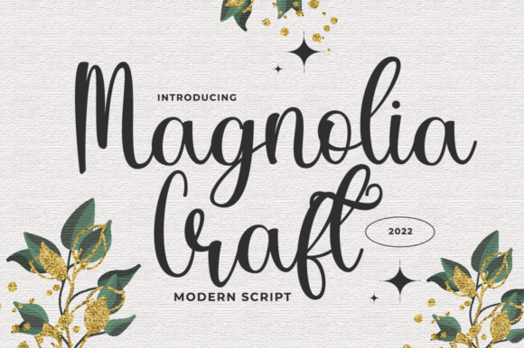 Magnolia Craft: A Premium Script Font for Scroll-Stopping Brand Content