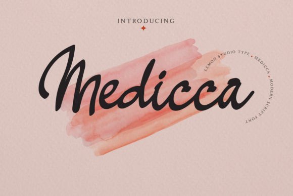 Medicca: A Natural Script Font for Warm, Authentic Branding