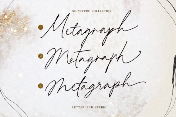 Metagraph: A Signature Script Font for Scroll-Stopping Brand Content