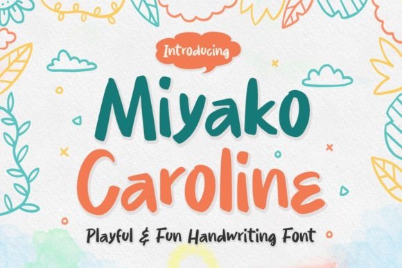 Miyako Caroline: A Font That Speaks with Heart