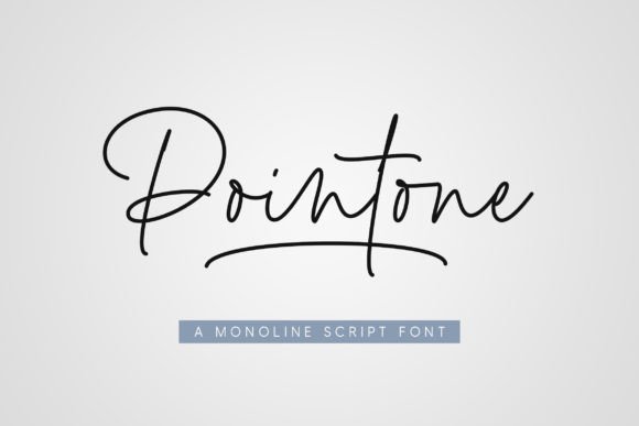 Pointone: A Thoughtful Script Font for Editorial Calm