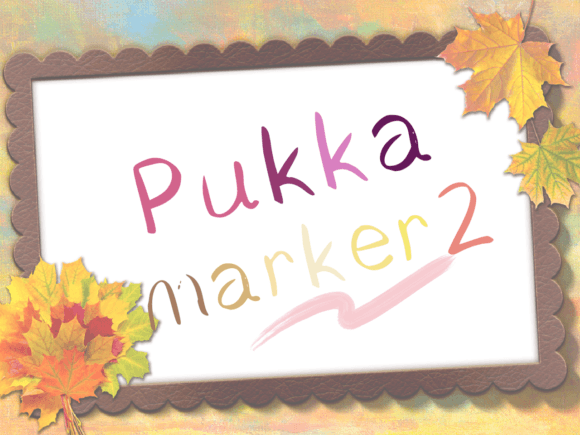 Pukkamarker2: A Handwritten Font That Feels Human, Not Hasty
