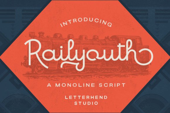 Railyouth: A Vintage Script Font for Handmade Charm