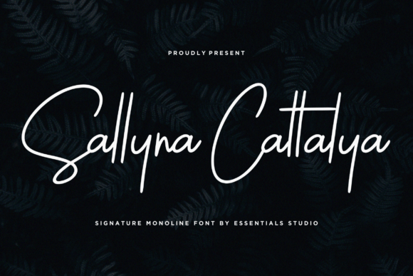 Sallyna Cattalya: A Handwritten Font That Makes Your Message Instantly Clear
