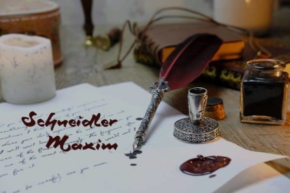 Schneider Maxim: A Handwritten Font That Feels Human on Screen