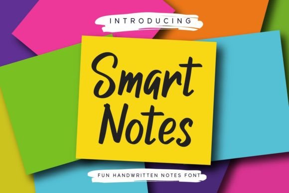 Smart Notes: A Font That Elevates Branding with Grace