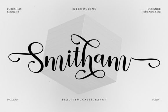 Smitham: A Refined Script Typeface for Digital Branding