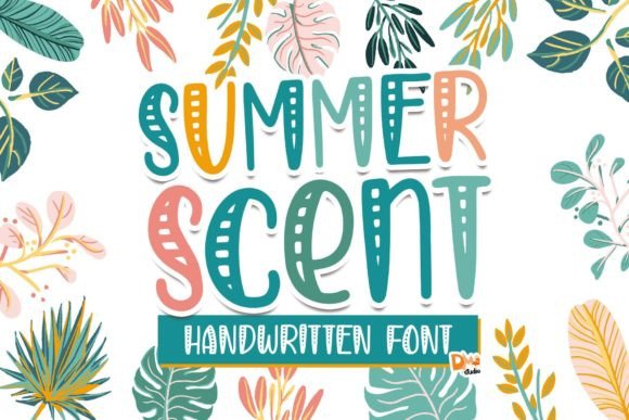 Summer Scent: A Handwritten Font for Editorial Design