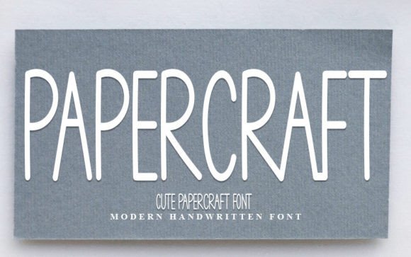 Transform Your Brand with Papercraft Font
