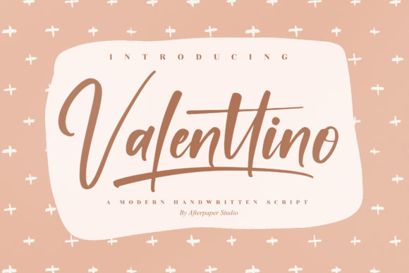 Valenttino: A Refined Script Font That Elevates Real Small Business Branding